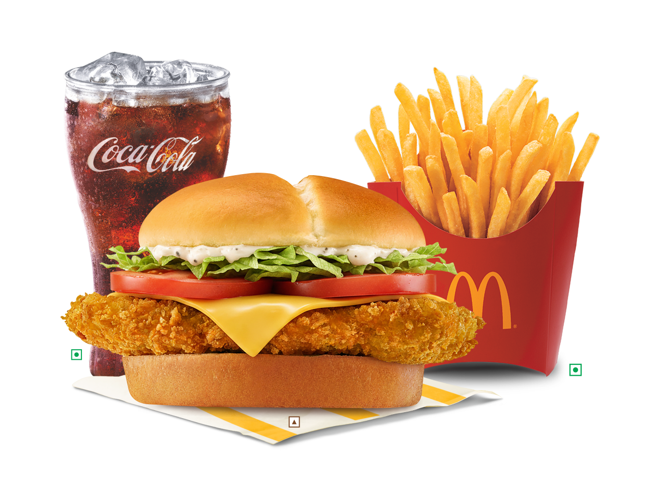 EVM McCrispy Chicken Deluxe Burger