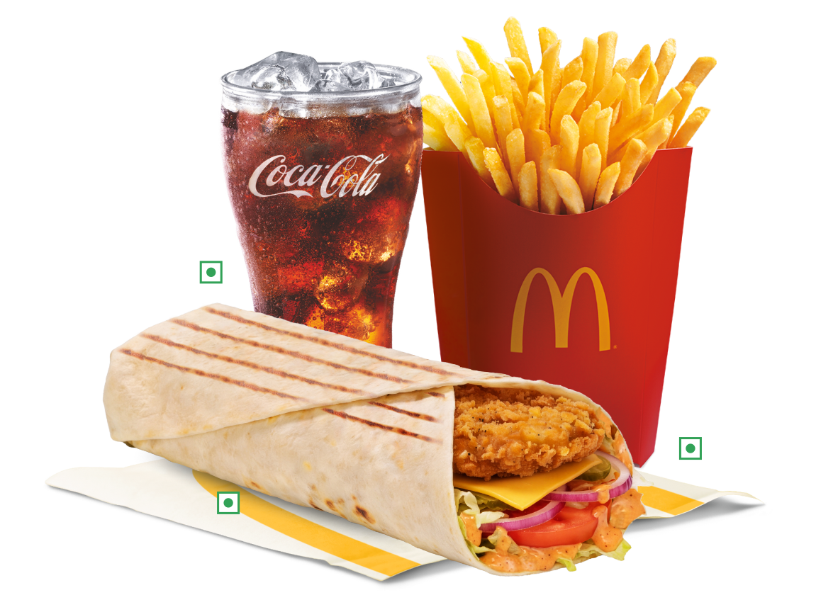 Large EVM Crispy Veggie Wrap