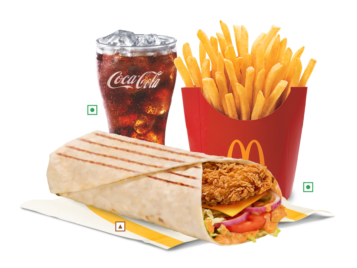 EVM Crispy Chicken Wrap