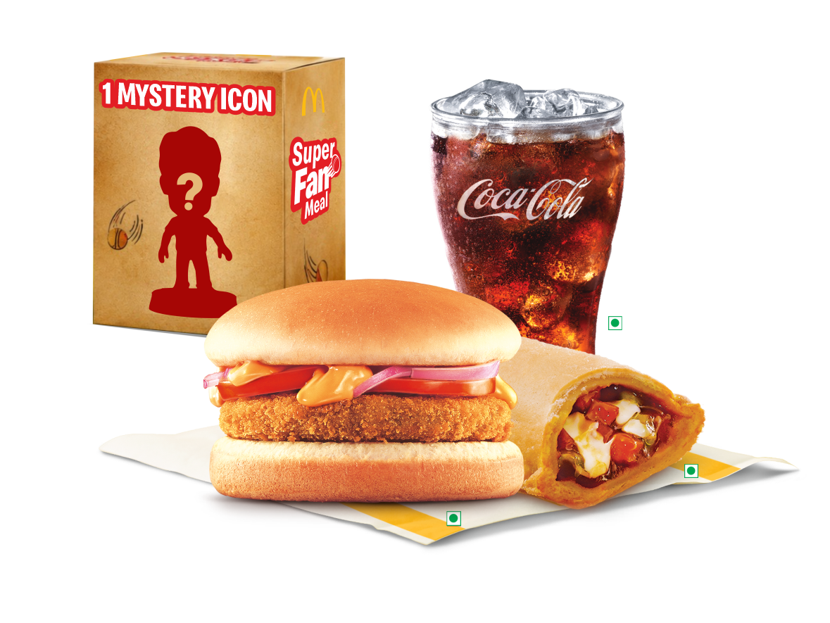 Super Fan McAloo Tikki Meal